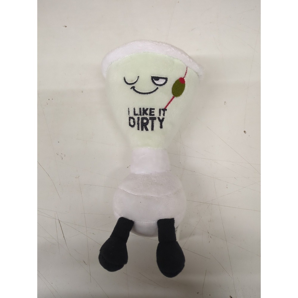 Punchkins -‎ "I Like it Dirty!" Novelty Plush Martini